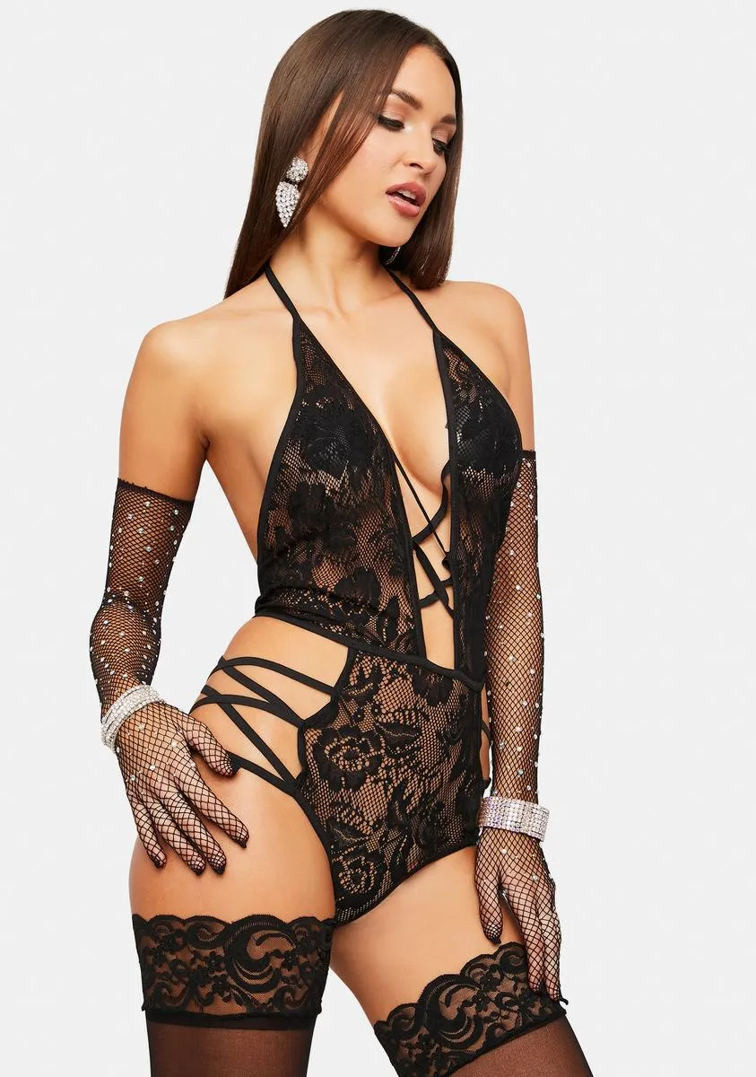 Drop Dead Gorgeous Lace Teddy