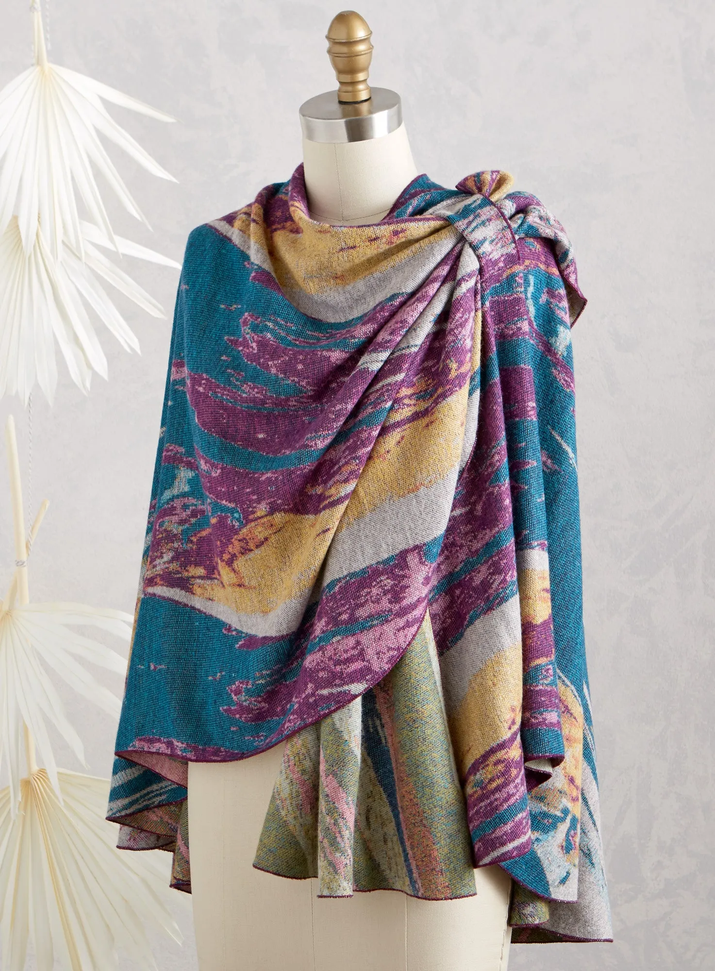Dusky Skies Reversible Hands-free Wrap