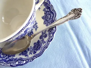 Edwardian Sterling Silver Tea Spoon Stratford Teaspoon International Silver 1890-1910s