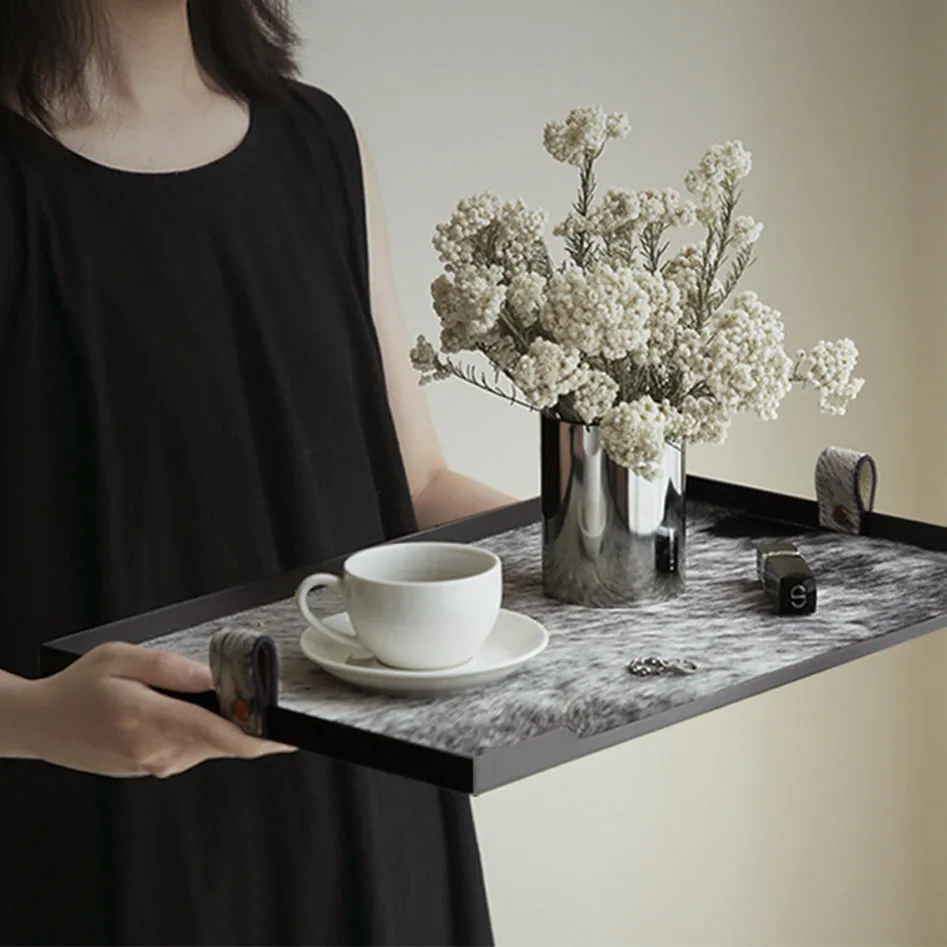 Elegant Horsehair Tray
