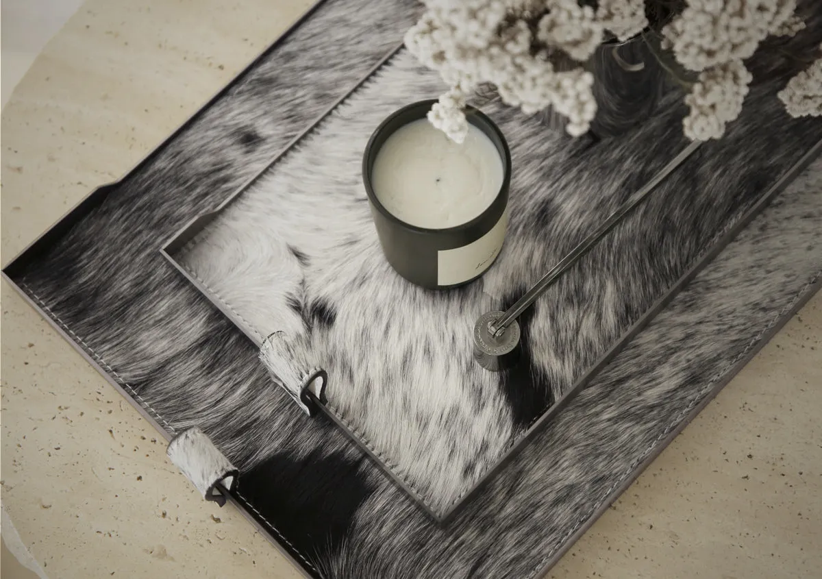 Elegant Horsehair Tray