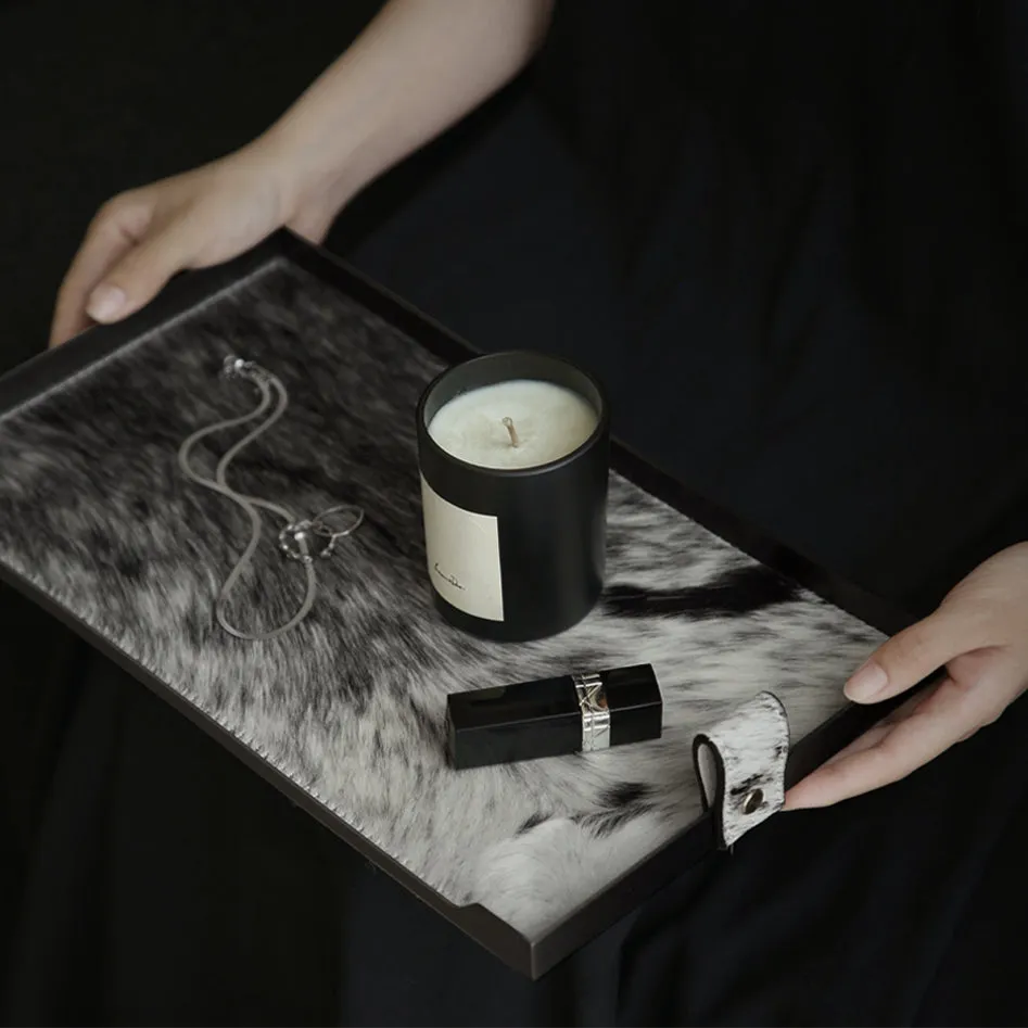 Elegant Horsehair Tray