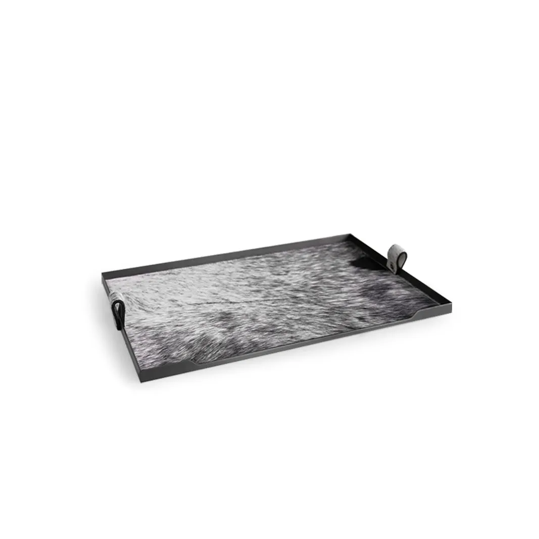 Elegant Horsehair Tray