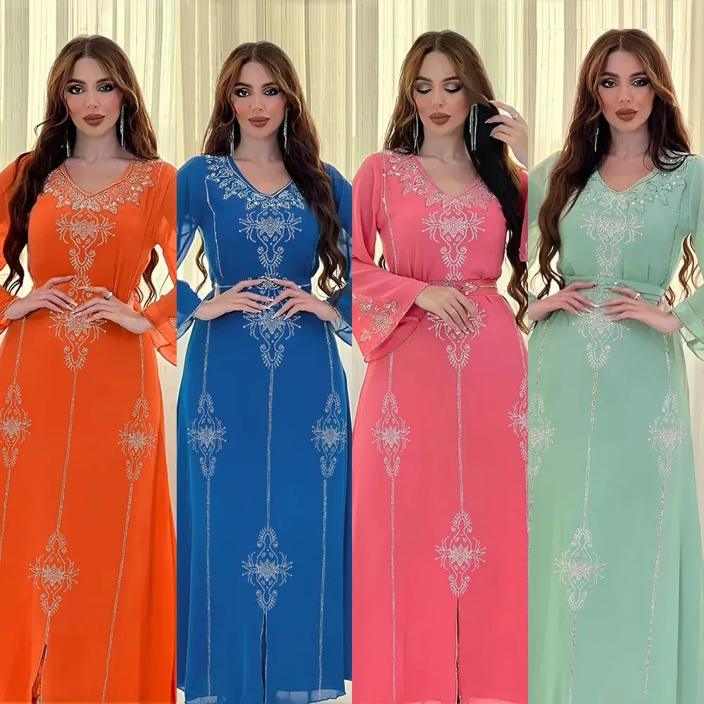 Elegant Women's Diamond Kaftan