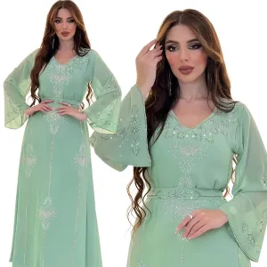 Elegant Women's Diamond Kaftan