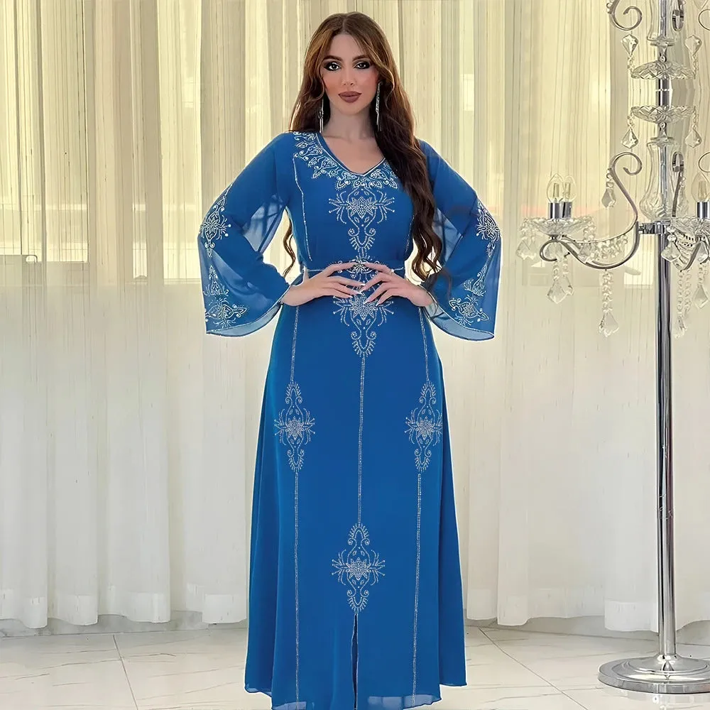 Elegant Women's Diamond Kaftan