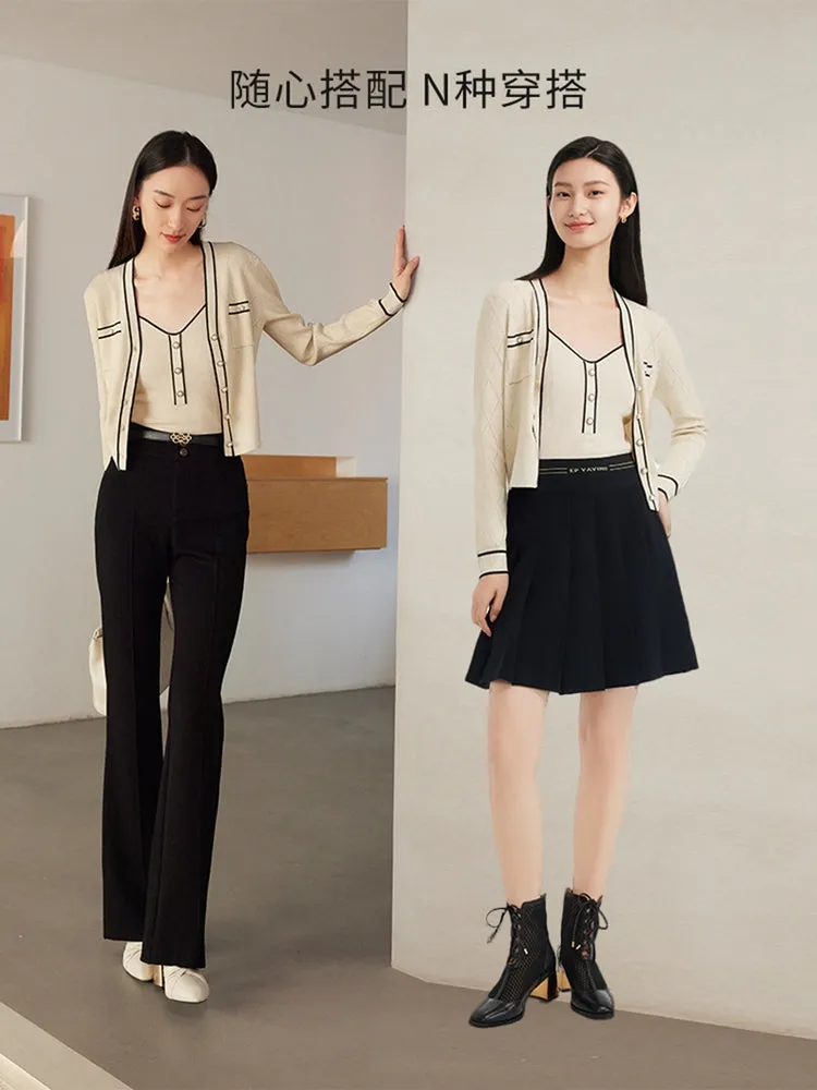 EP YAYING Crepe Vest