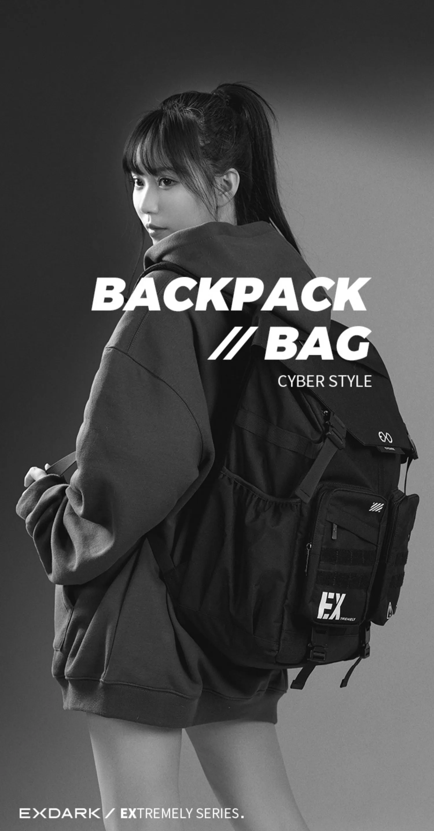 EXDARK - EXDARK Original Extremely Series Backpack Moeyu