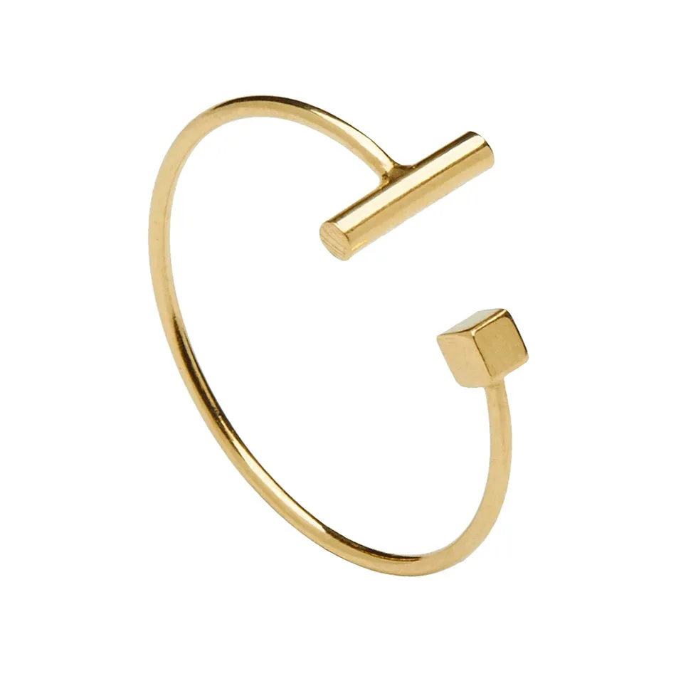 FJ0217 925 Sterling Silver High Polish Open Ring