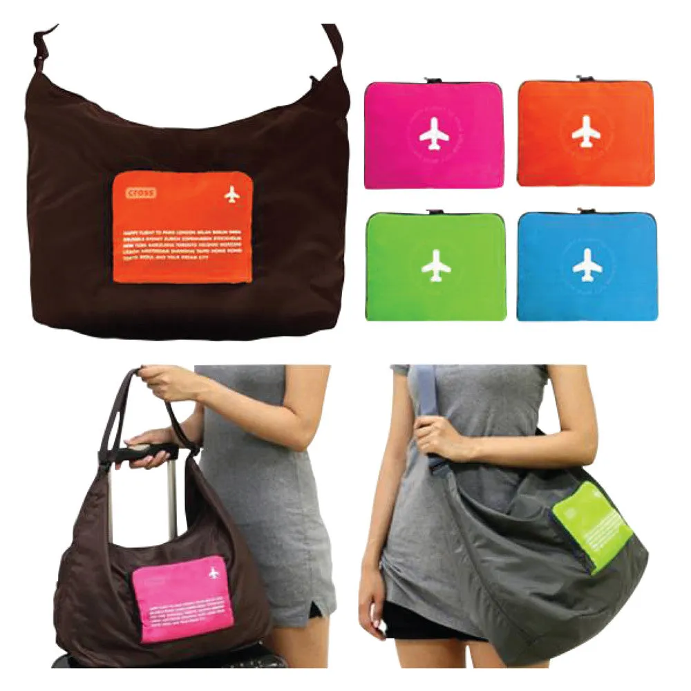 Foldable Waterproof Body Cross Travel Shopping Shoulder Bag