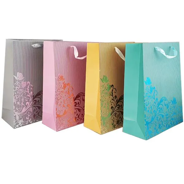 GIFT BAG HOT STAMPING XL 31X41CM 4A