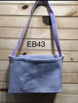 Gift/Candy Basket - EB43 - Seersucker Purple