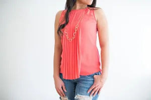 Gold Link Long Necklace