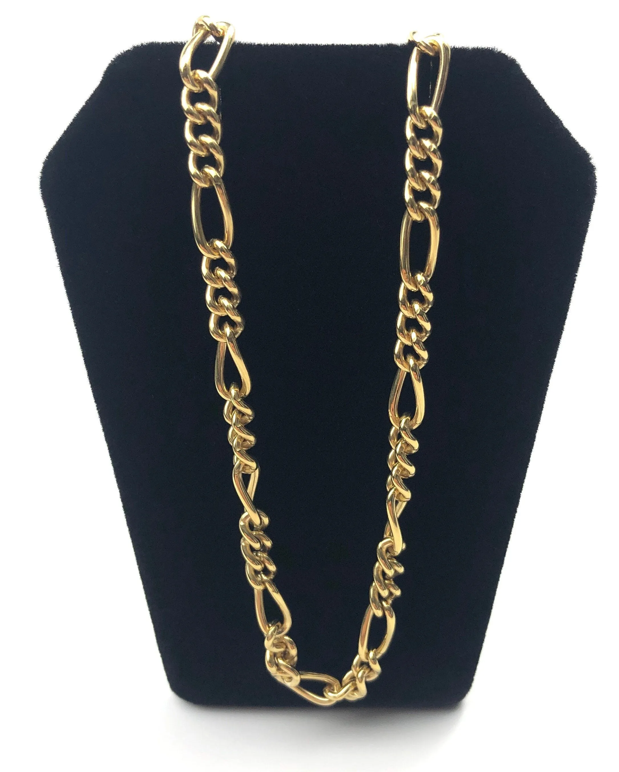 Gorgeous 20inch 4mm 14kGF Figaro Chain Sku:S5031CLC