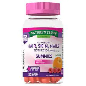 Gorgeous Hair, Skin & Nails Gummies 2500MCG