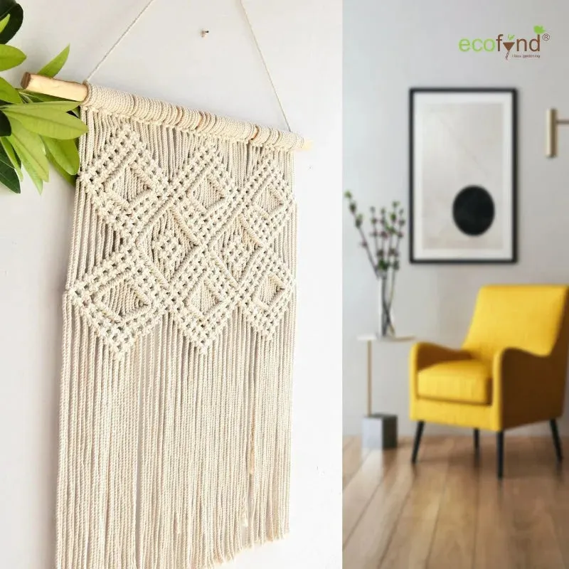 Gorgeous Hand Knitted Wall Hanging