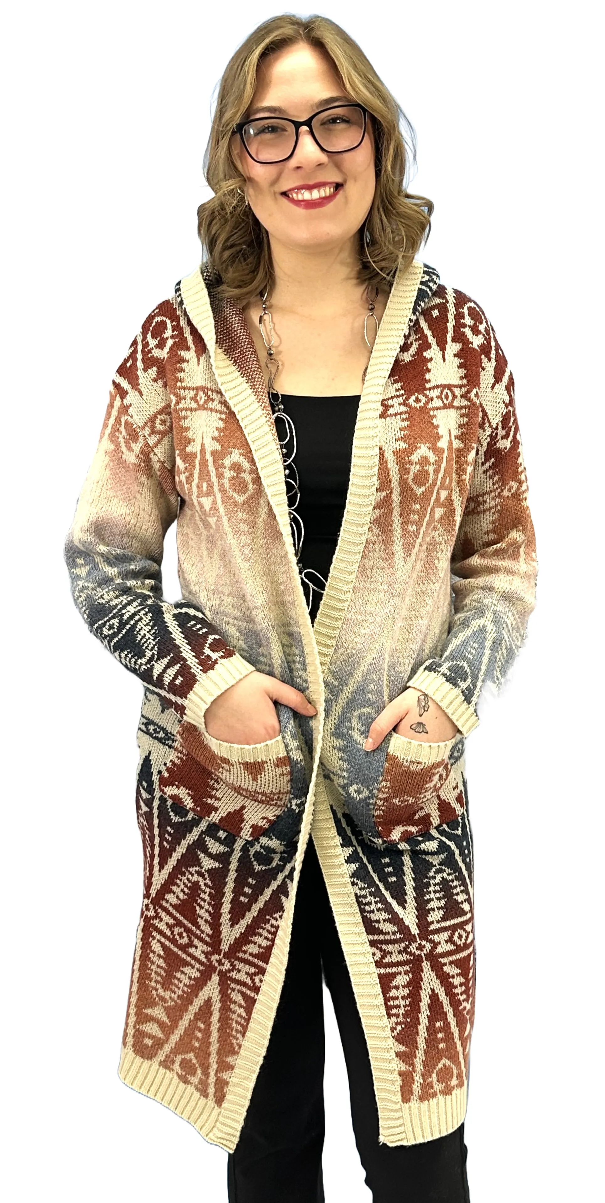 Gorgeous Long Open Cardigan