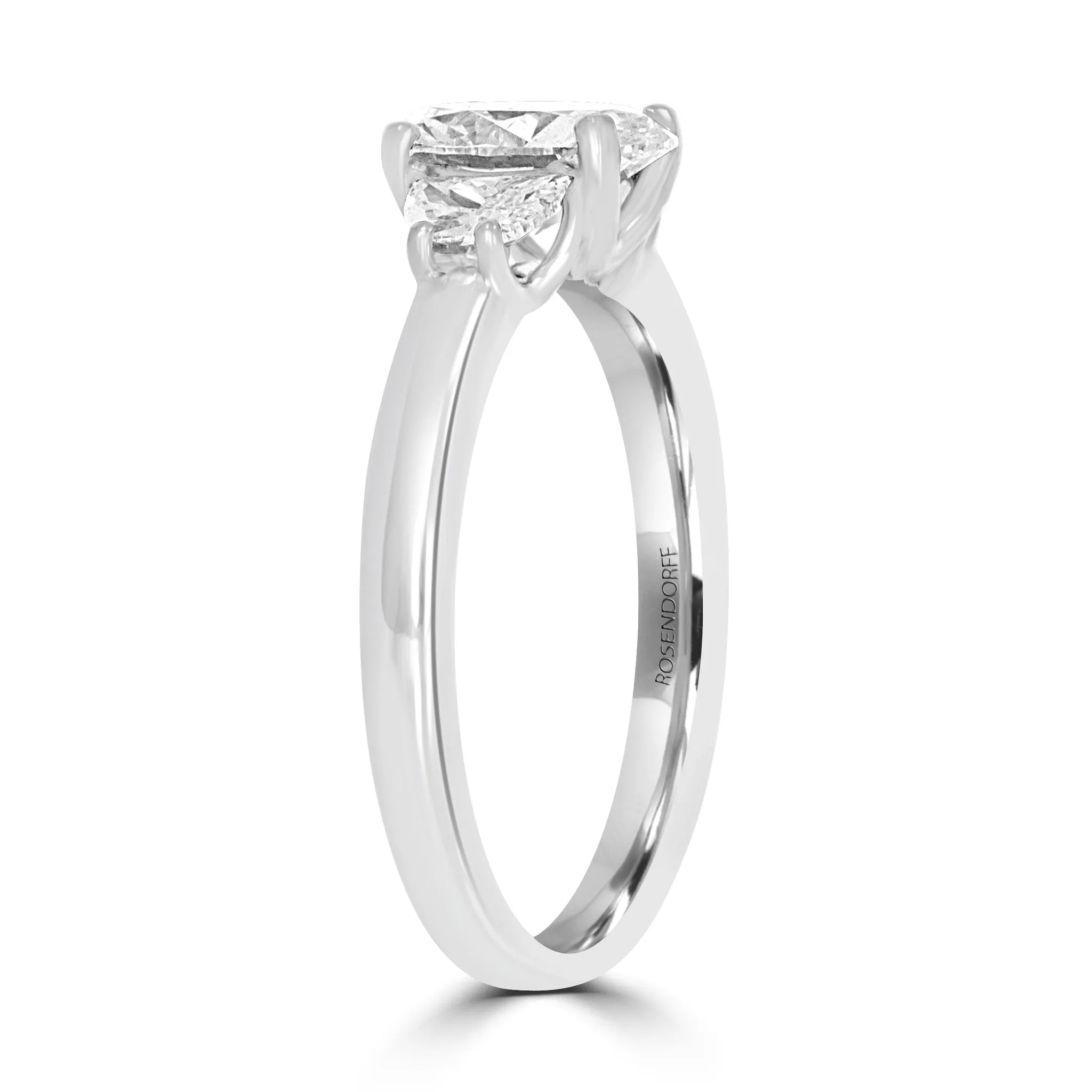 Gorgeous Oval Trilogy Diamond Ring