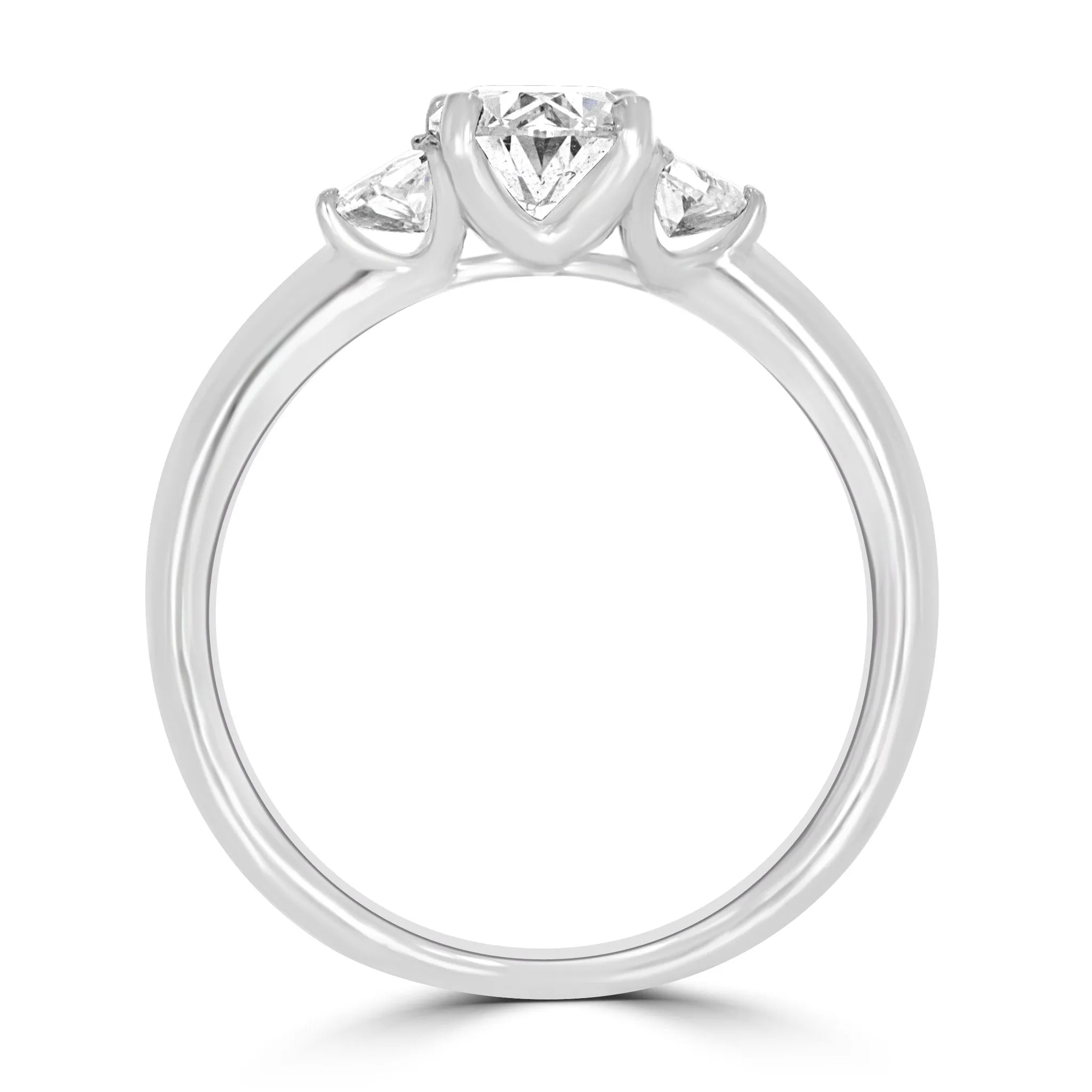 Gorgeous Oval Trilogy Diamond Ring