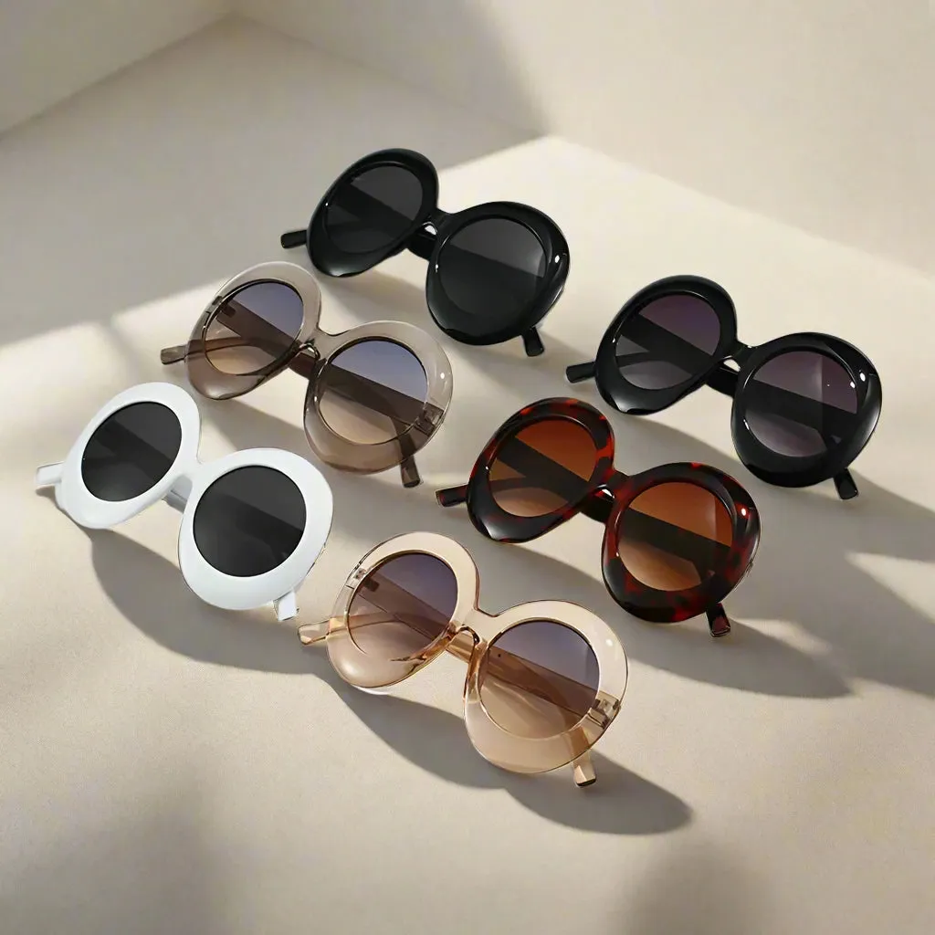 Gorgeous Oversized Oval Sunglasses