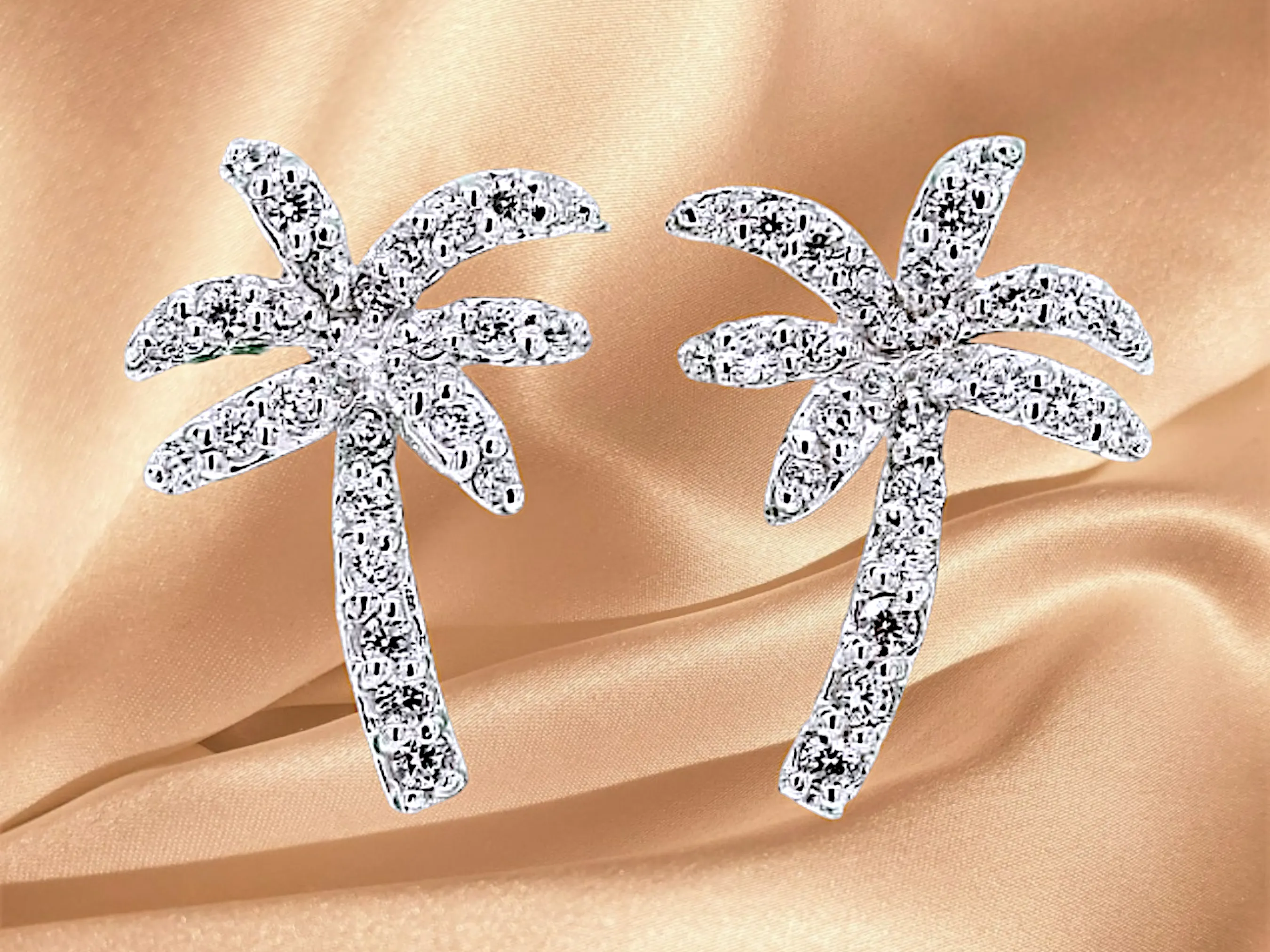 Gorgeous Palm Tree Earrings