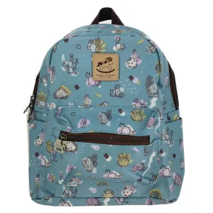 Green Cactus Small Backpack