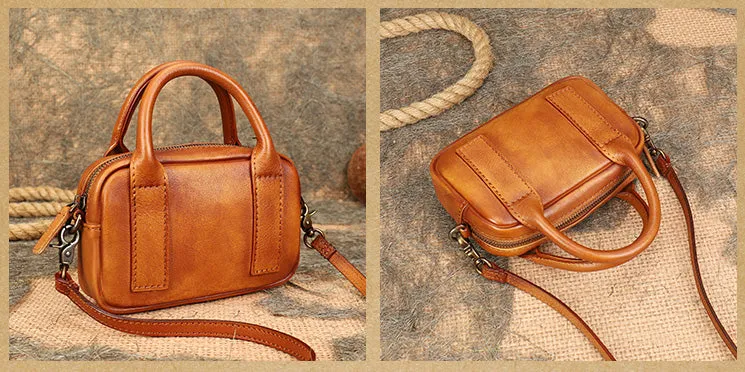 Green Leather Crossbody Bag Cute Shoulder Bags For Women