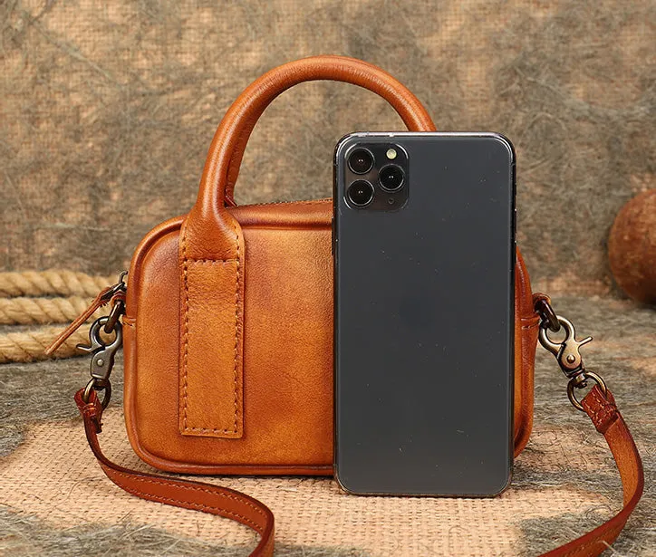 Green Leather Crossbody Bag Cute Shoulder Bags For Women