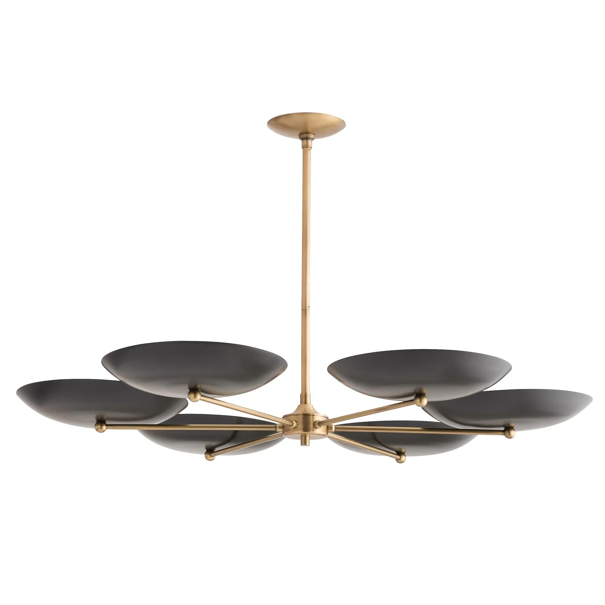 Griffith Chandelier - Antique Brass, Bronze