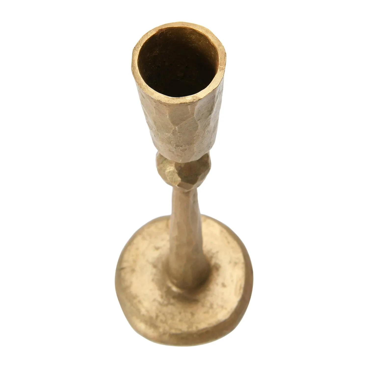 Hand-Forged Metal Taper Holder