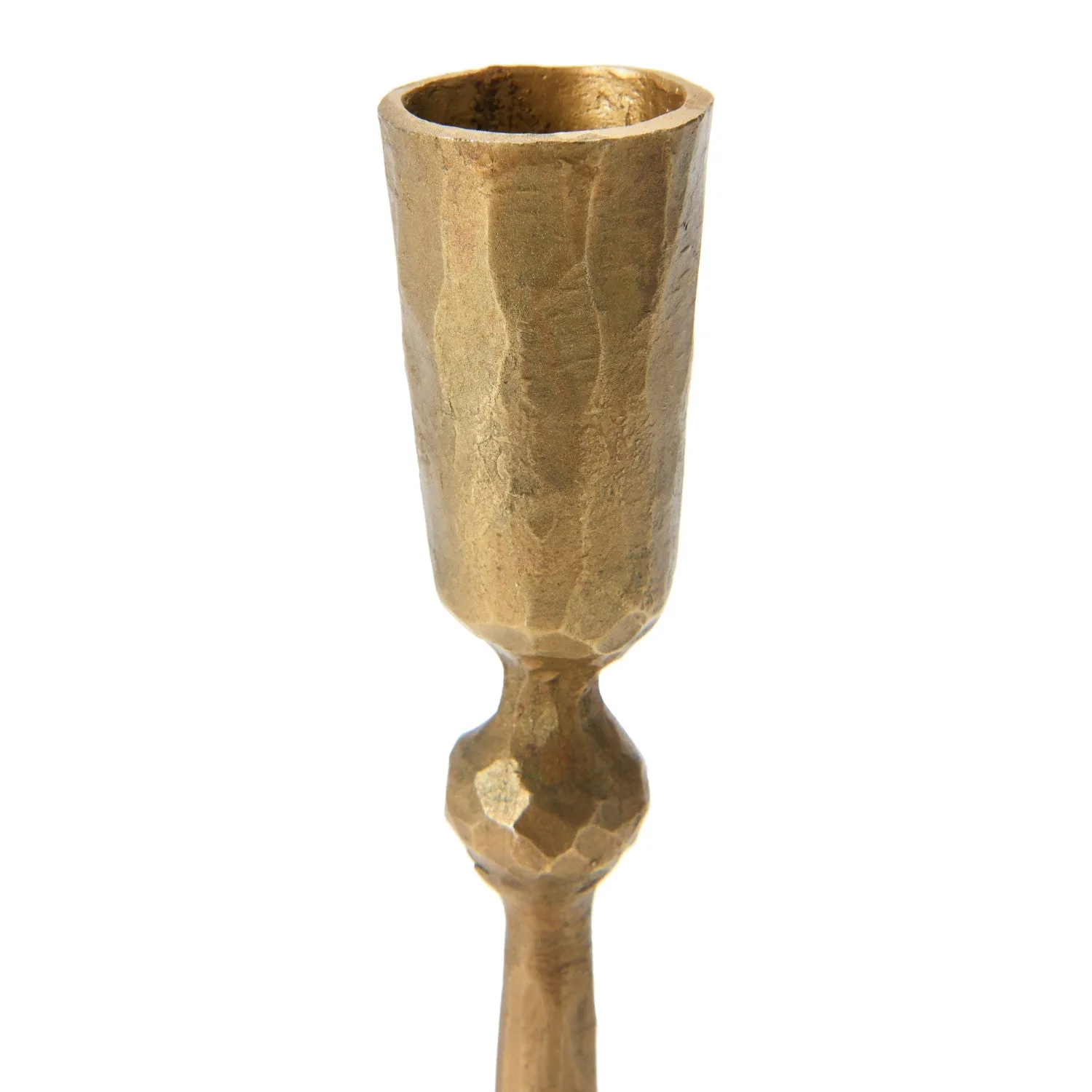 Hand-Forged Metal Taper Holder