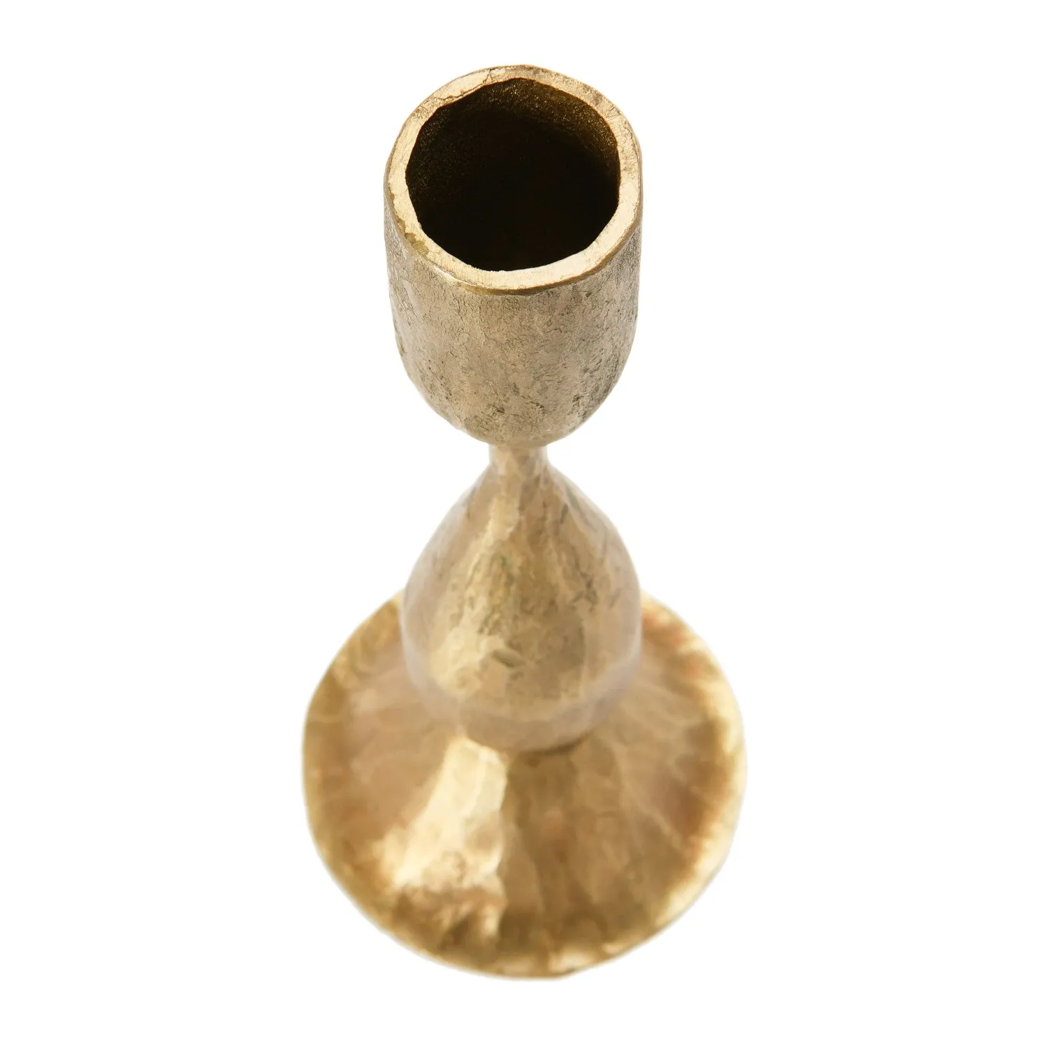 Hand-Forged Metal Taper Holder