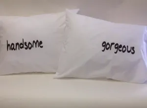 Handsome & Gorgeous Pillowcase Set