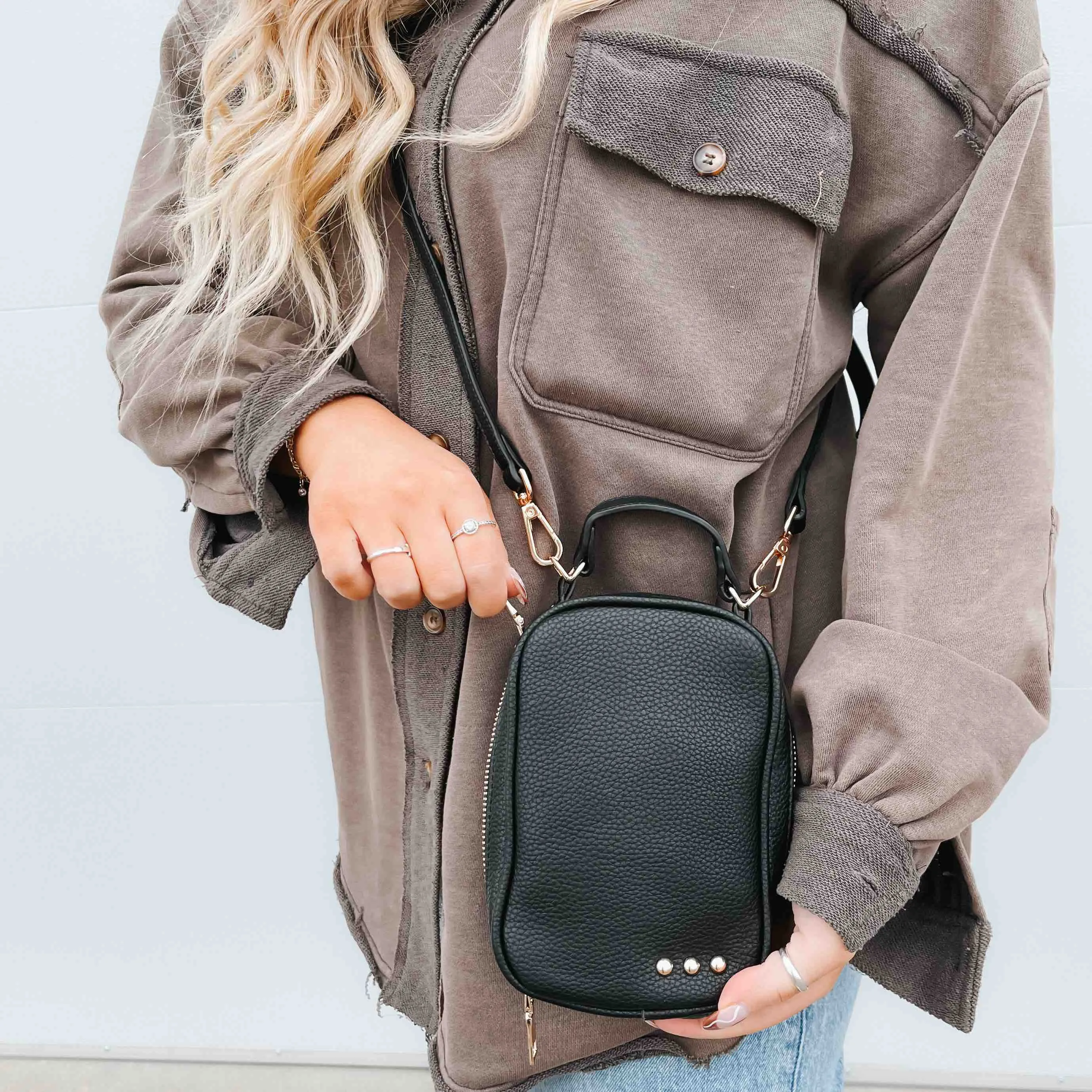 Harlow Crossbody Bag - Black