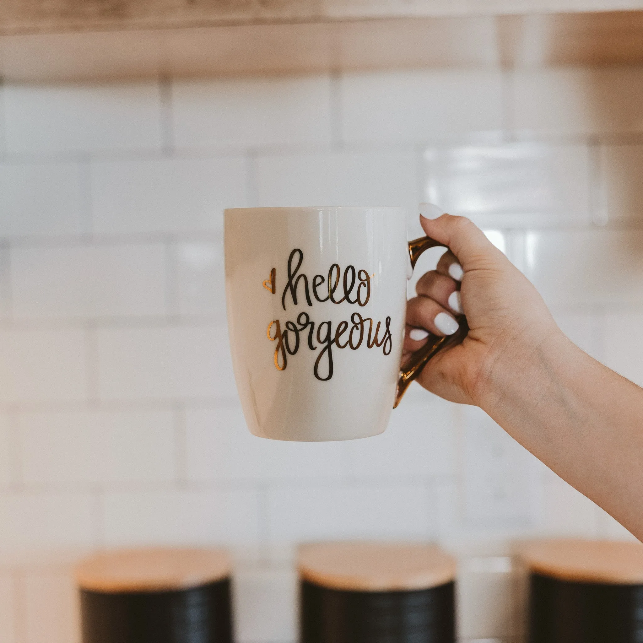 Hello Gorgeous 16oz. Coffee Mug