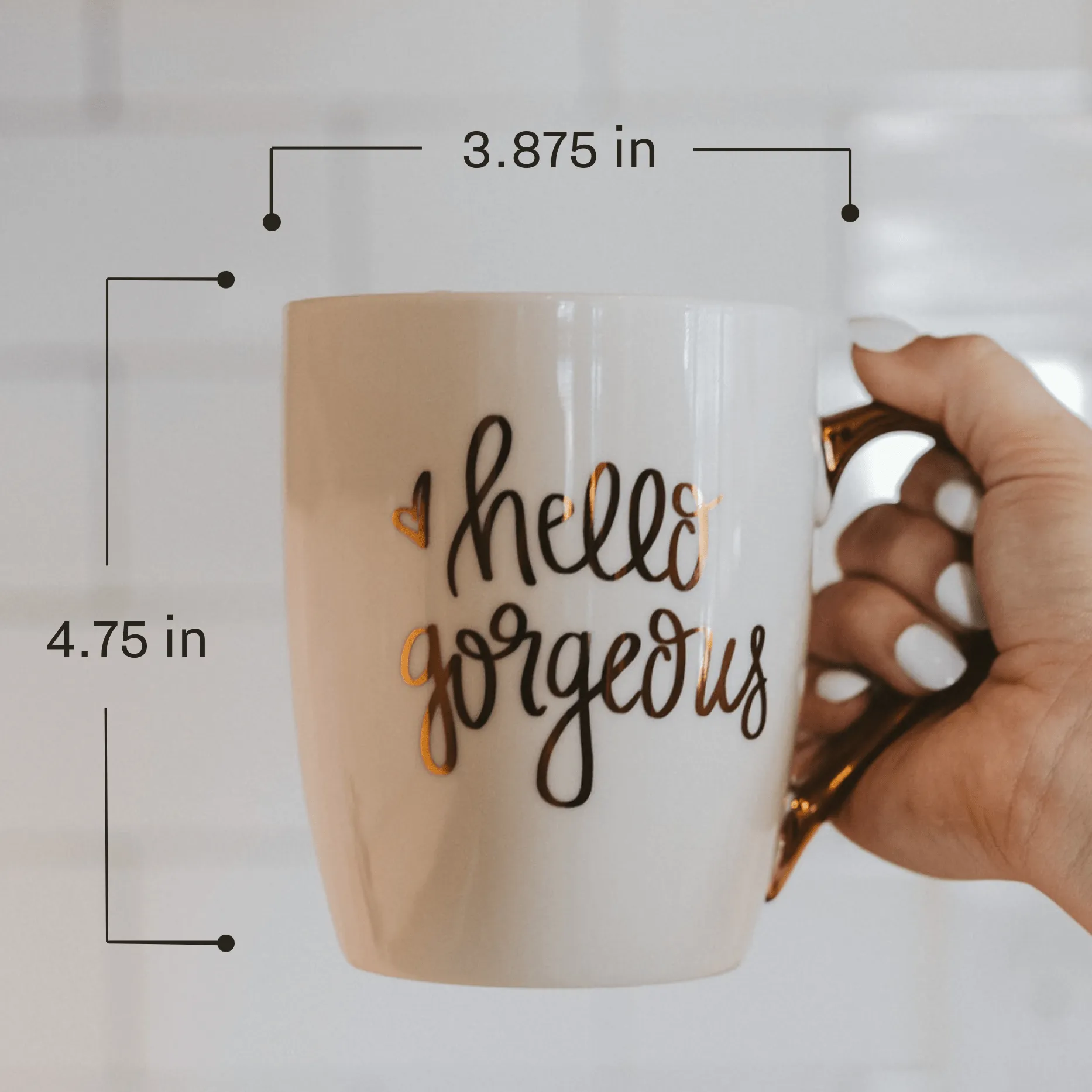 Hello Gorgeous 16oz. Coffee Mug