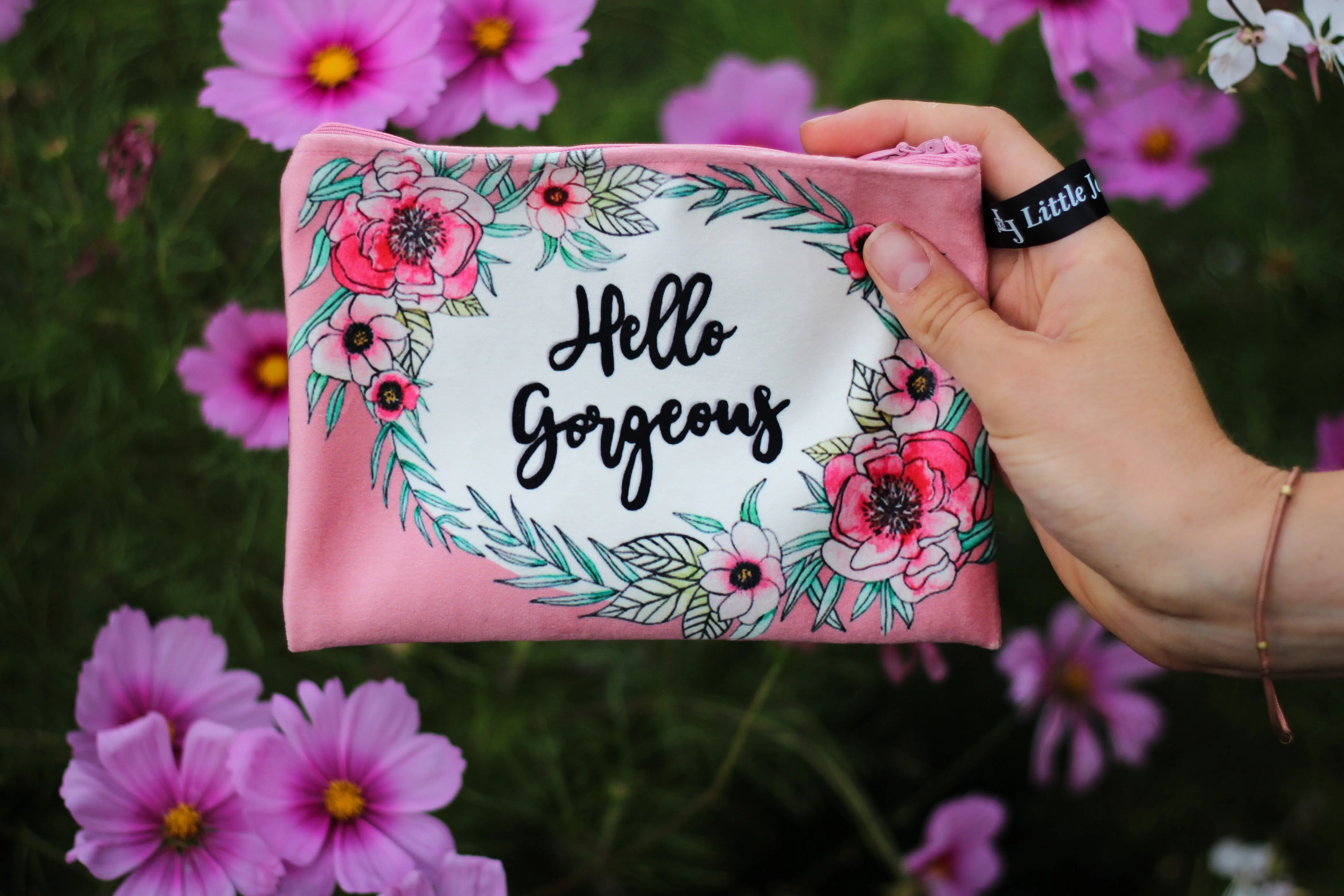 Hello Gorgeous - Velvet Bag