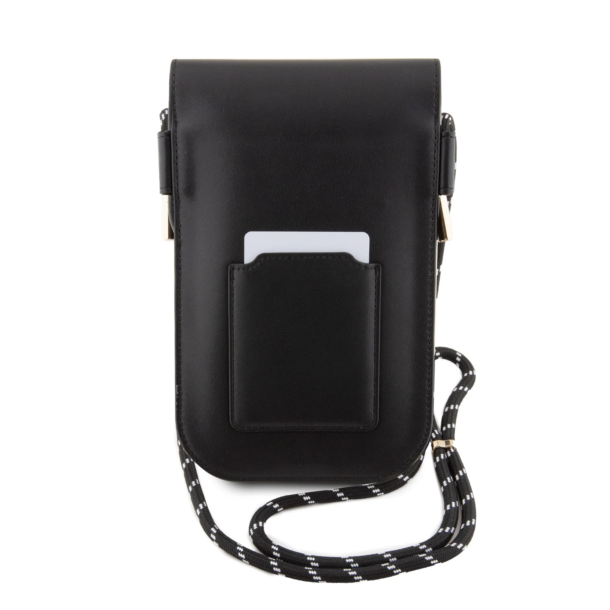 Hello Kitty - Universal cell phone shoulder bag Daydreaming Cord (HKOWBSKCDKK) - Black