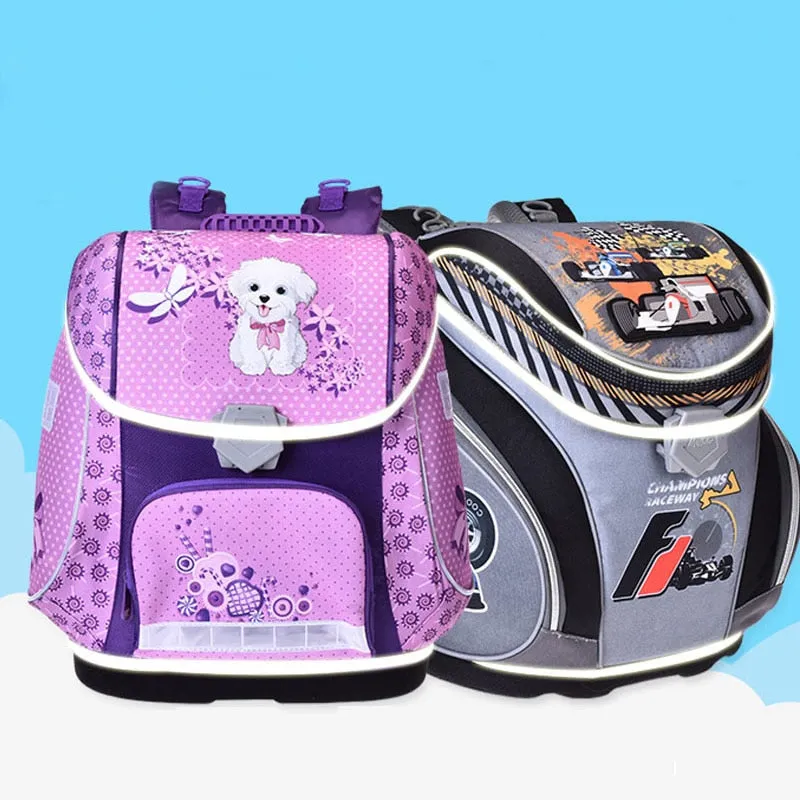 High Quality Latest Design Printed School Bags for Kids Boys Girls