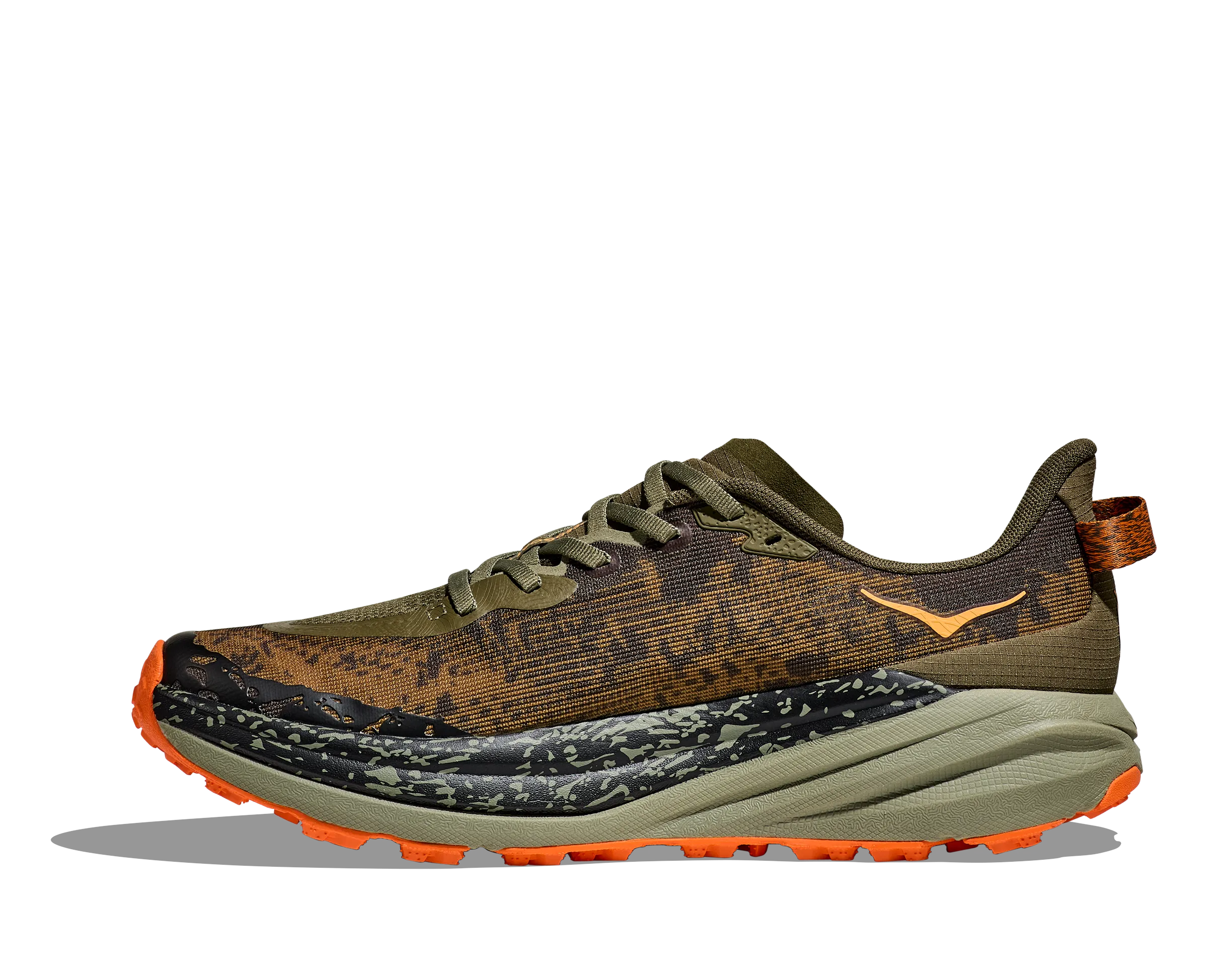 Hoka Men&#x27;s Speedgoat 6 Wide Antique Olive / Squash | Buy Hoka Men&#x27;s Speedgoat 6 Wide Antique Olive / Squash here | Outnorth