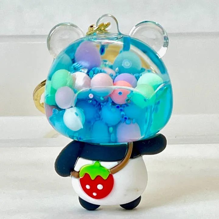 Key Chain | Panda Body Bubble Floaty - assorted | BC MINI