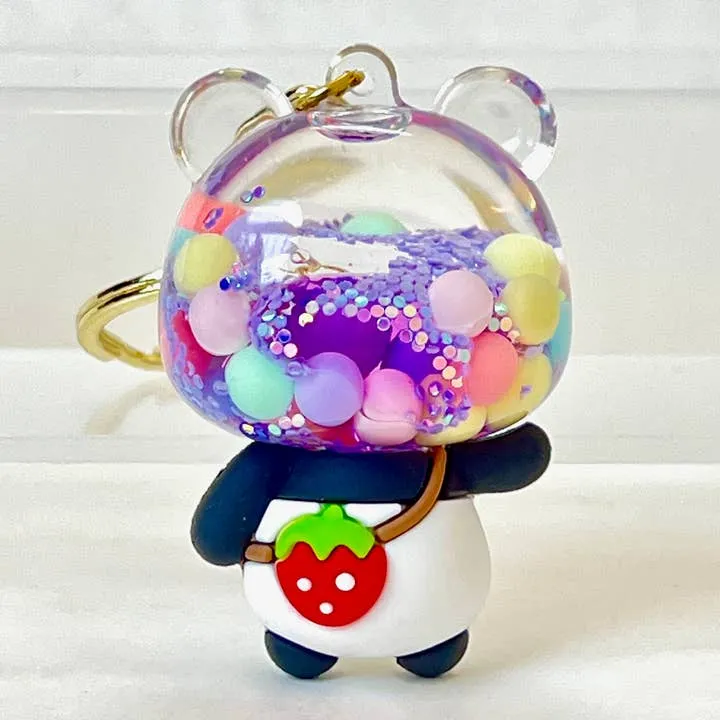 Key Chain | Panda Body Bubble Floaty - assorted | BC MINI