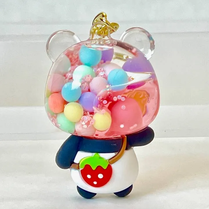 Key Chain | Panda Body Bubble Floaty - assorted | BC MINI