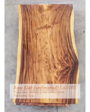 LAD065 - Gorgeous Wide Monkeypod Desk Top
