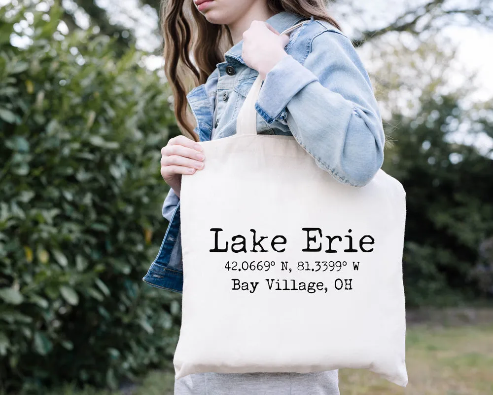 Lake Name Tote Bag