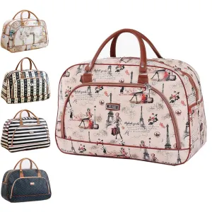 Large Capacity Leather Women Travel Bags Hand Luggage Duffle Bag Travelling Bags and Luggage for Women Weekend Overnight Handbag