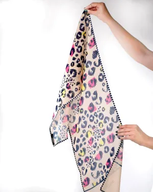 LEOPARD BG Z SCARF