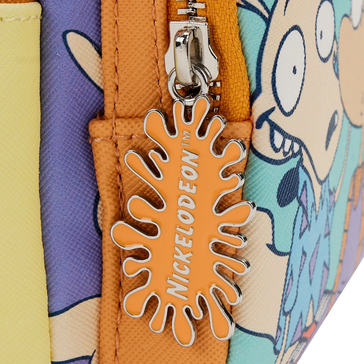 LF Nickelodeon Nick 90S Color Block AOP Mini Backpack