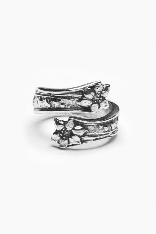 Lila Sterling Silver Spoon Ring