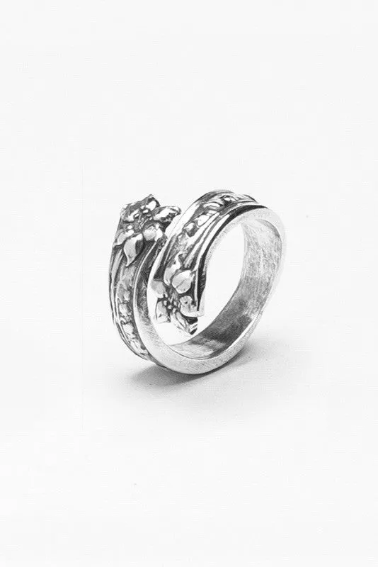 Lila Sterling Silver Spoon Ring